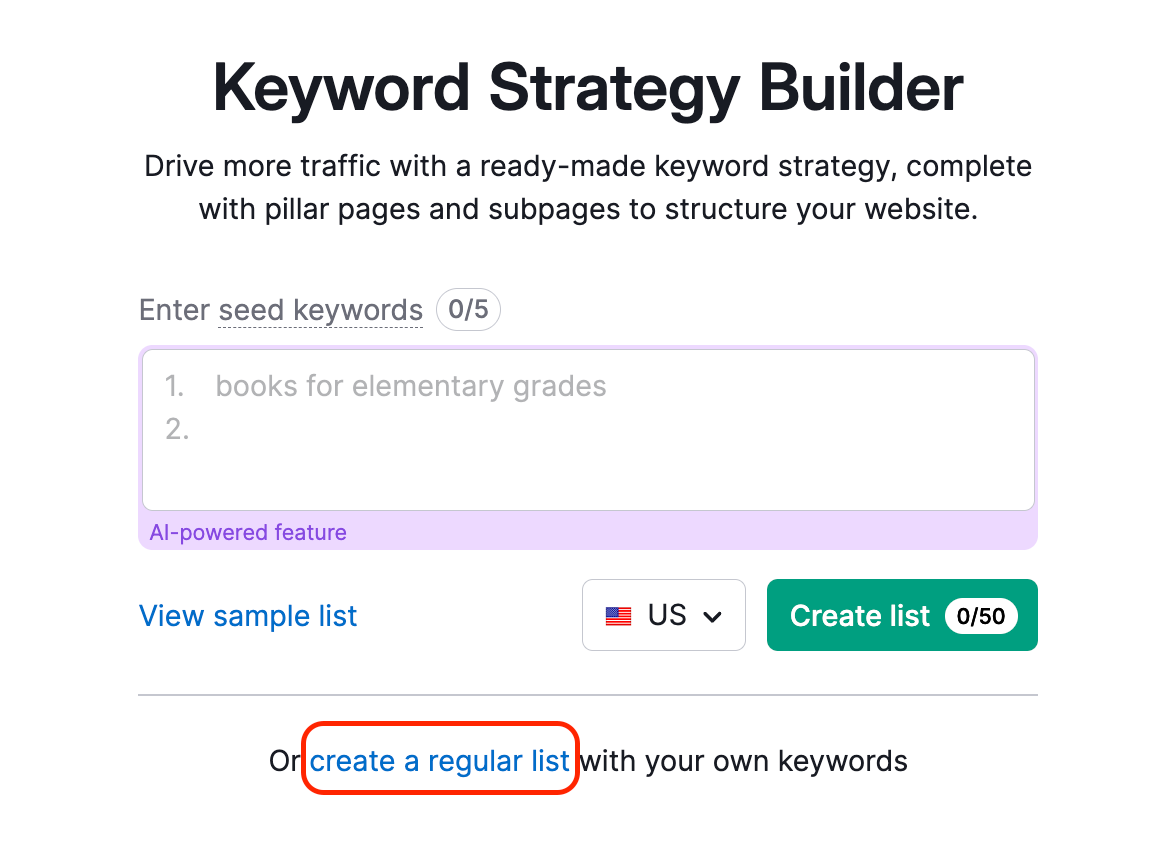 Keyword Strategy Builder image 29